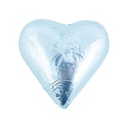 Light Blue Belgian Chocolate Hearts 30g x 30