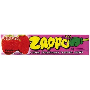 Zappo Strawberry Chews Bulk Box