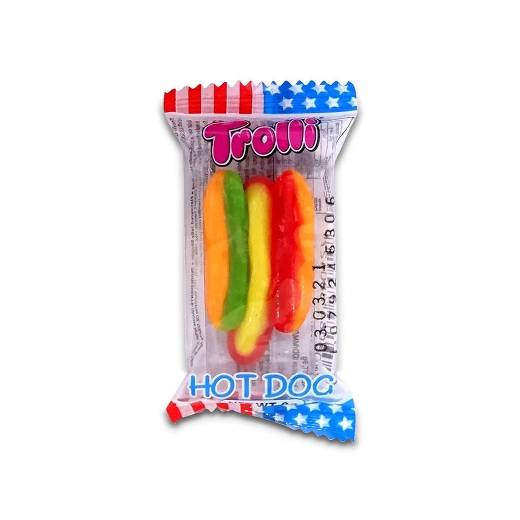 Trolli Hot Dog Gummy Candy 9g
