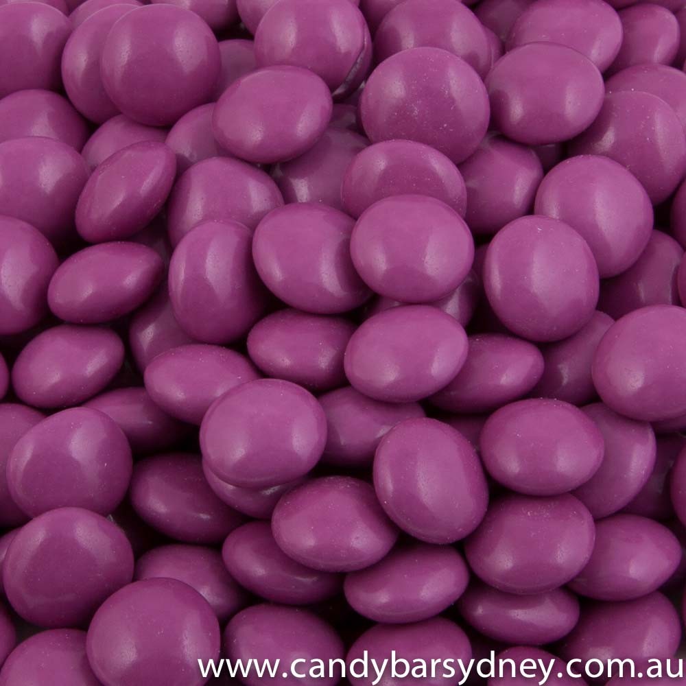 Purple Chocolate Buttons 1kg - Wizard