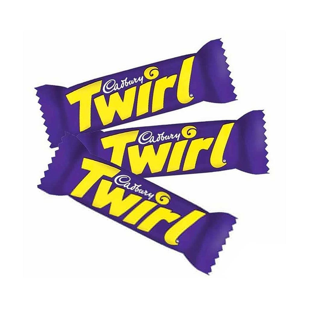 Cadbury Twirl 18g Bulk Chocolate Bars Candy Bar Sydney