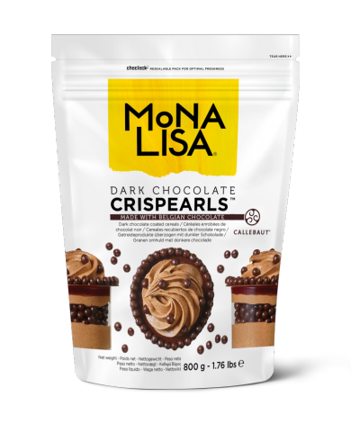 Mona Lisa by Callebaut Dark Chocolate Crispearls
