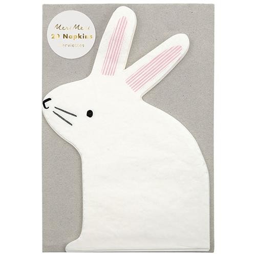 Small Bunny Napkins 12 pack 