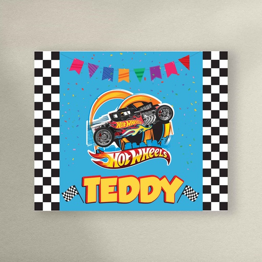 Hot Wheels Party Placemat