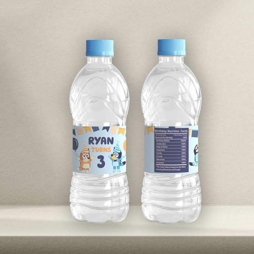 Bluey Water Bottle Sticker