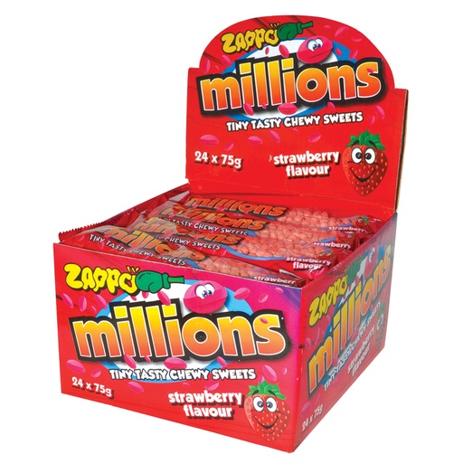 Zappo Millions Strawberry 75g