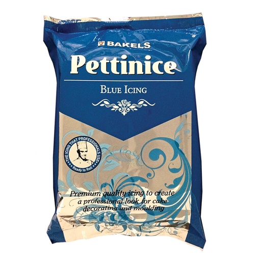 Blue Bakels Pettinice Fondant Icing 750g (Best Before: 01/11/23)
