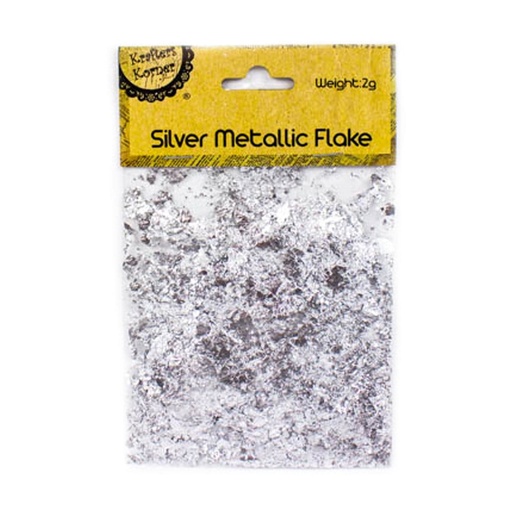 Silver Metallic Flake 2G