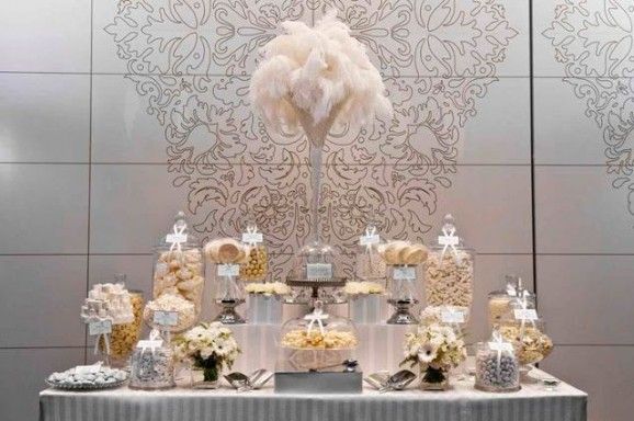 White and ivory candy bar