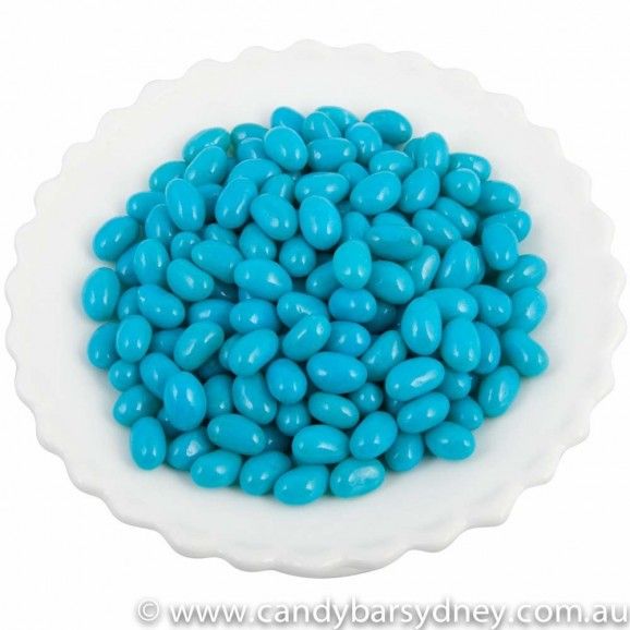 Light Blue Mini Jelly Beans for Candy Buffets