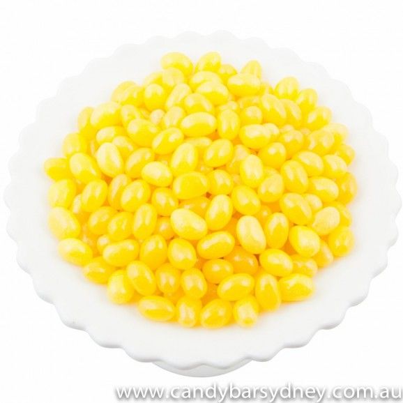 Yellow Mini Jelly Beans by Candy Buffets