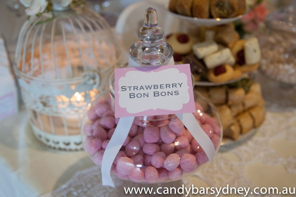 Pink Strawberry Bon Bons