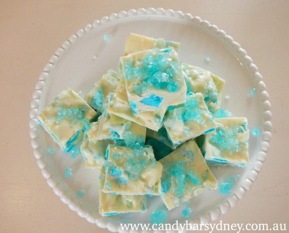 Blue Rocky Road