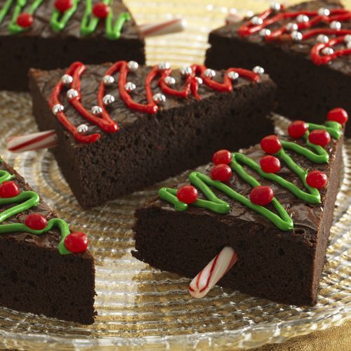 Christmas Tree Brownies