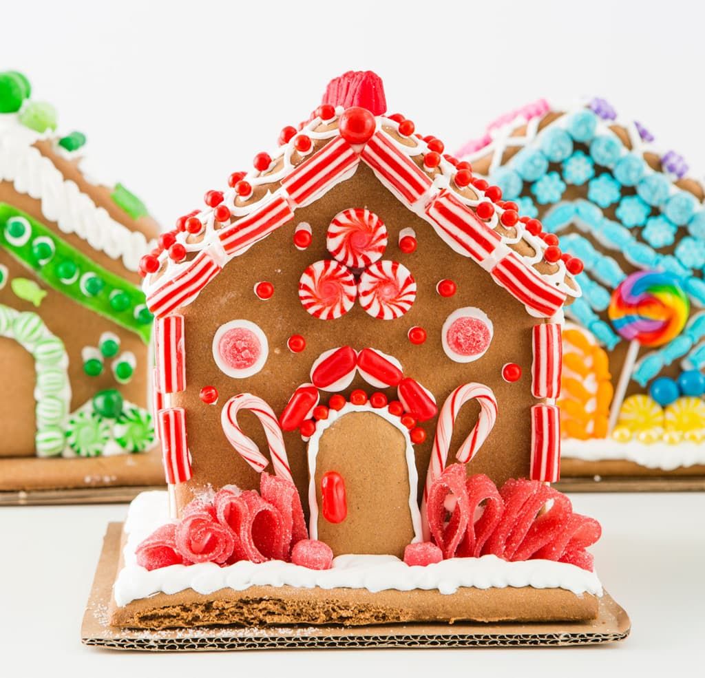 Gingerbread Houses from Exclusively Food