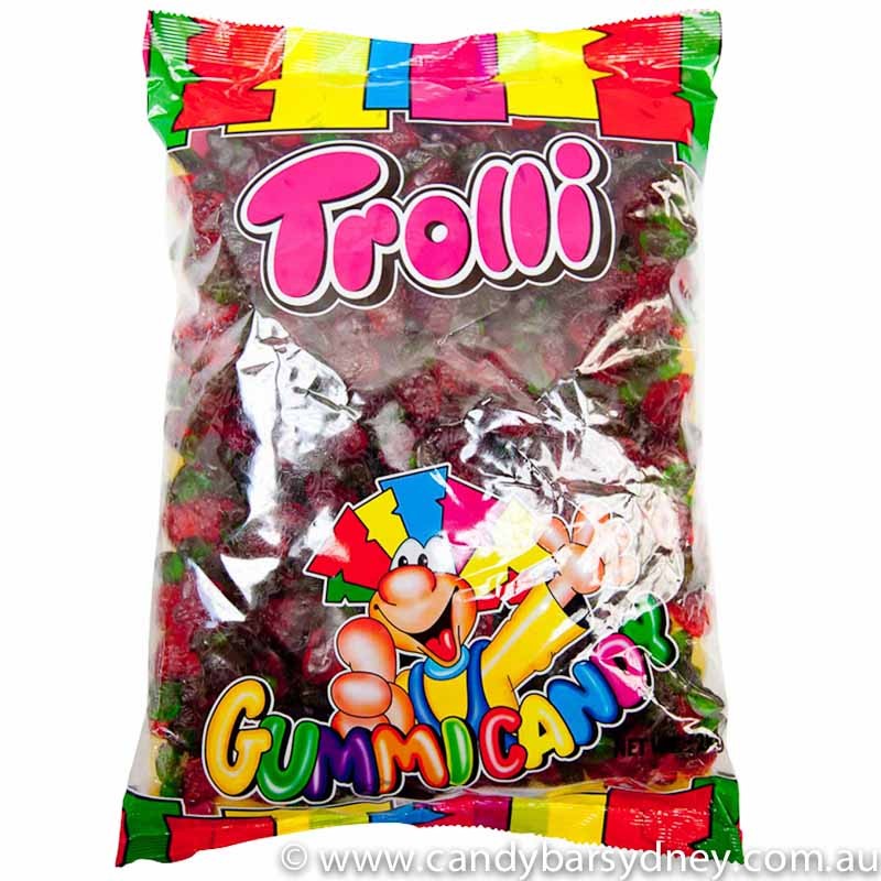 Trolli Strawberries Oiled Lollies 2kg