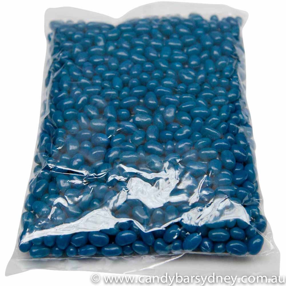 Dark Blue Mini Jelly Beans 1kg