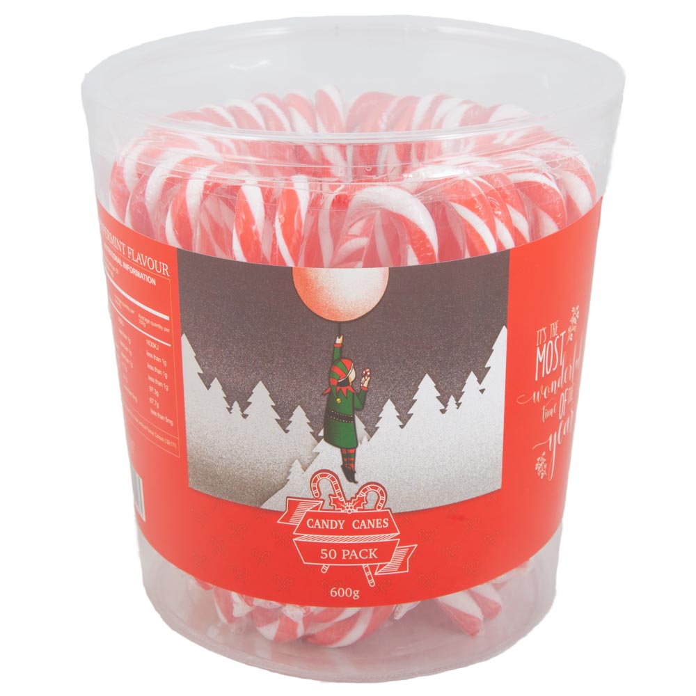 Candy Canes 50 pack Tub