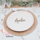 Classic Style Custom Wedding Place Card Names 