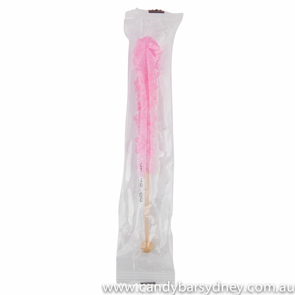 Light Pink Rock Candy Crystal Stick