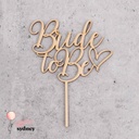 Bride To Be Bridal Shower Cake Topper Style 2