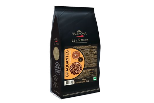 Valrhona Caramelia 36% Milk Chocolate Crunchy Pearls 3kg