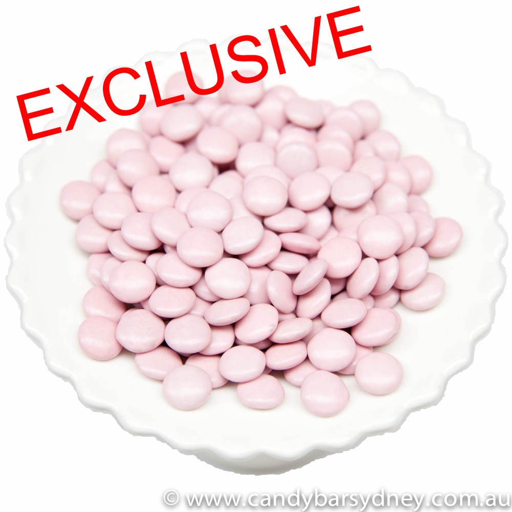 Light Pink Chocolate Beans 500g - 12kg