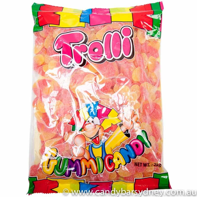 Trolli Sour Peach Hearts 2kg