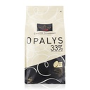 Valrhona Opalys 33% White Couverture Chocolate Feves