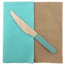 Wooden Mint Green Knives 10 Pack