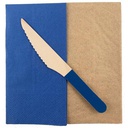 Wooden Royal Blue Knives 10 Pack