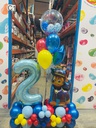 Balloon Marquee Themed Stand Up Arrangement