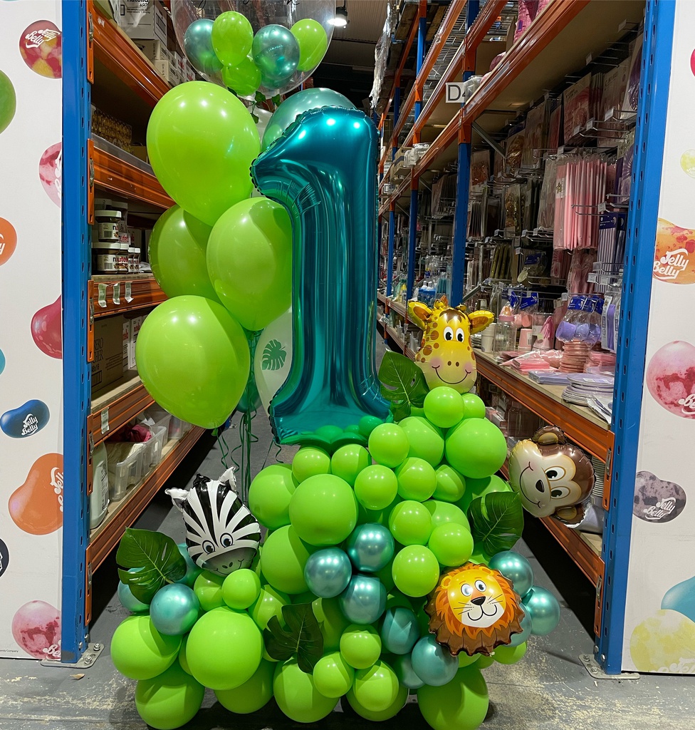 Balloon Marquee Themed Stand Up Arrangement