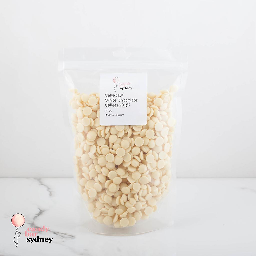 Callebaut White Chocolate Callets 28.3% 2.25kg