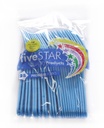 Electric Blue Plastic Forks 20 pack