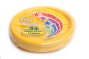 Yellow Plastic Snack Plate 20 pack