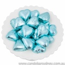 Ice Blue Belgian Chocolate Hearts 500g - 5kg
