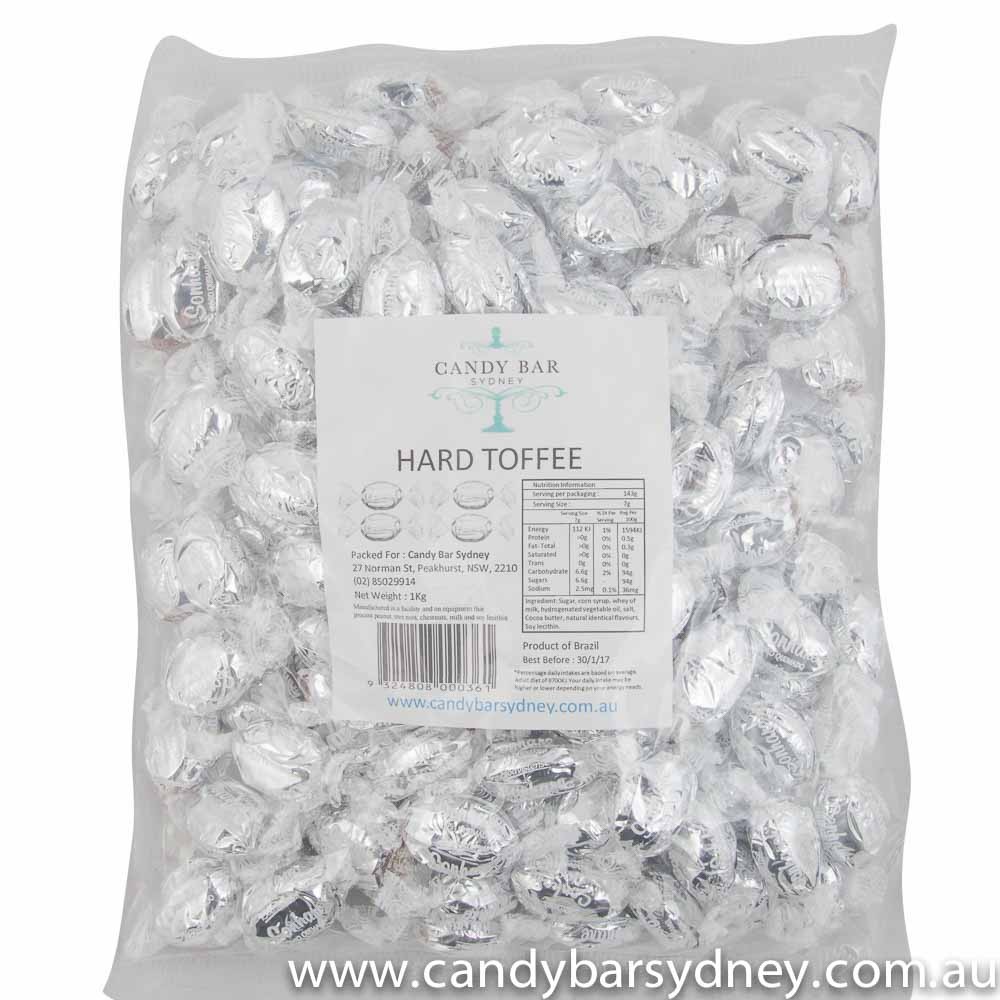Silver Wrapped Toffees 1kg