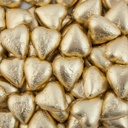 Matt Gold Belgian Chocolate Hearts 500g - 5kg