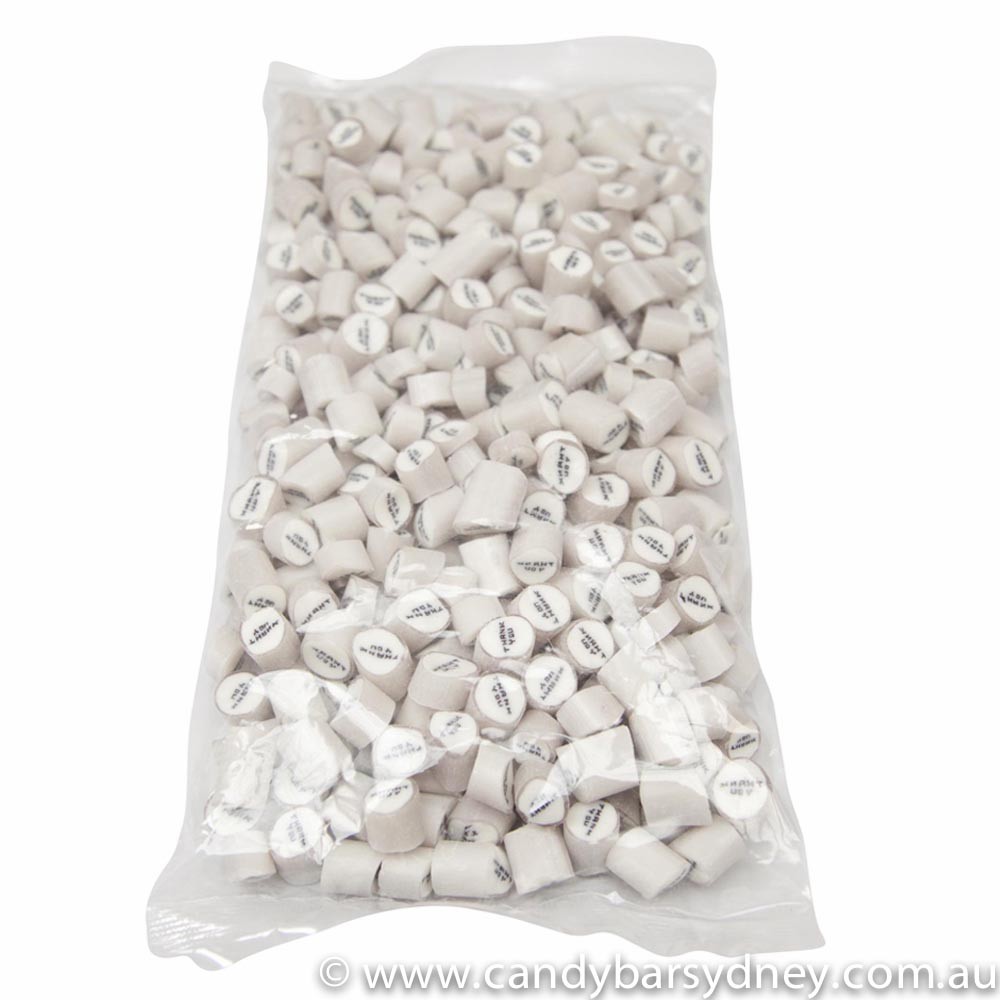 Silver Thank You Rock Candy 1kg