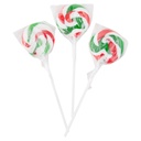 Christmas Mini Swirl Lollipops 50 pack