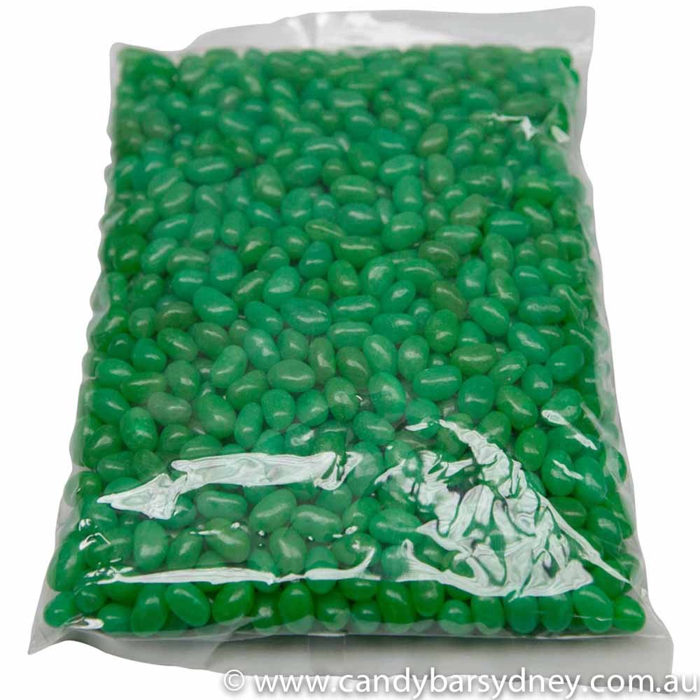 Green Mini Jelly Beans 1kg
