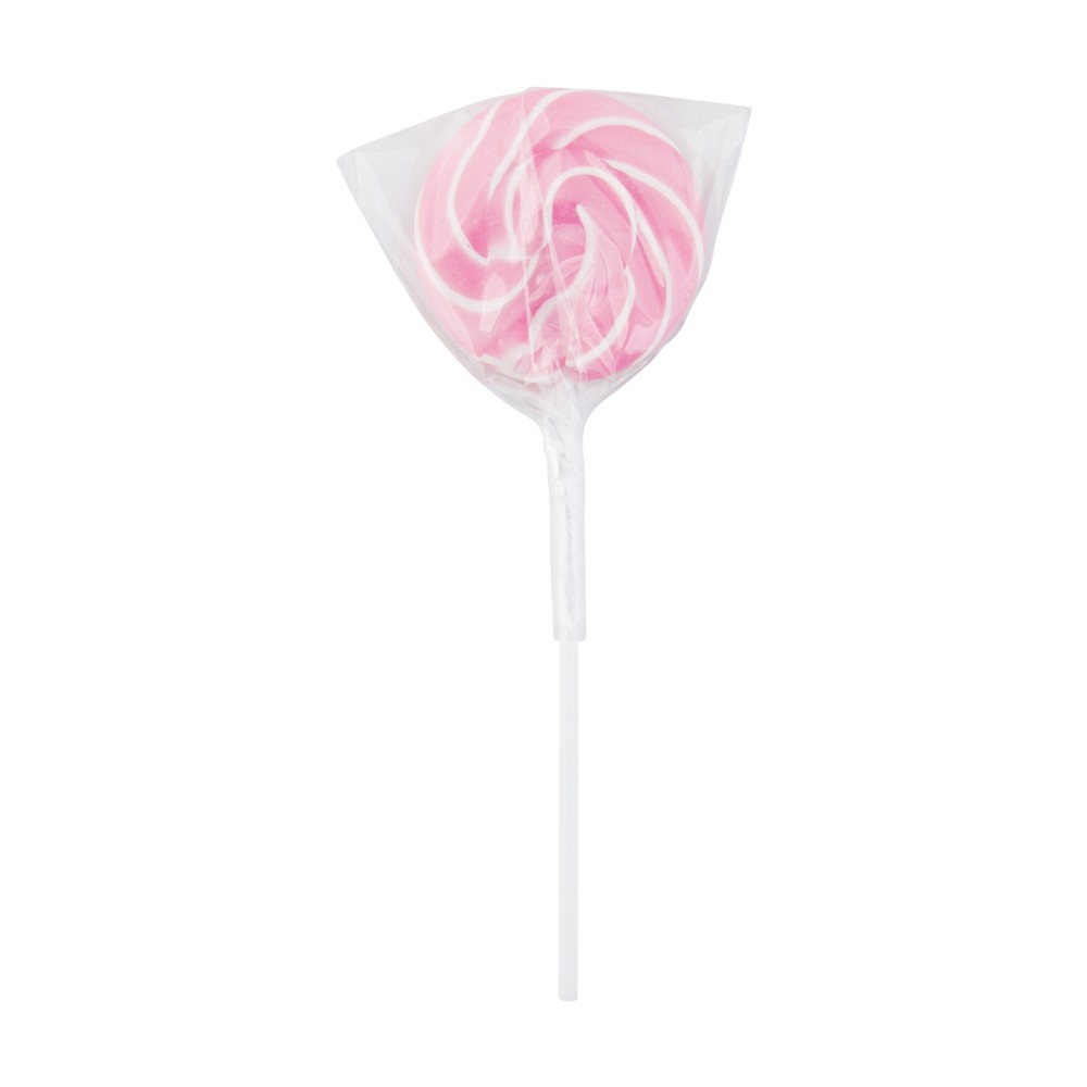 Pink Mini Swirl Lollipops 24 pack (288g) - Candy Bar Sydney