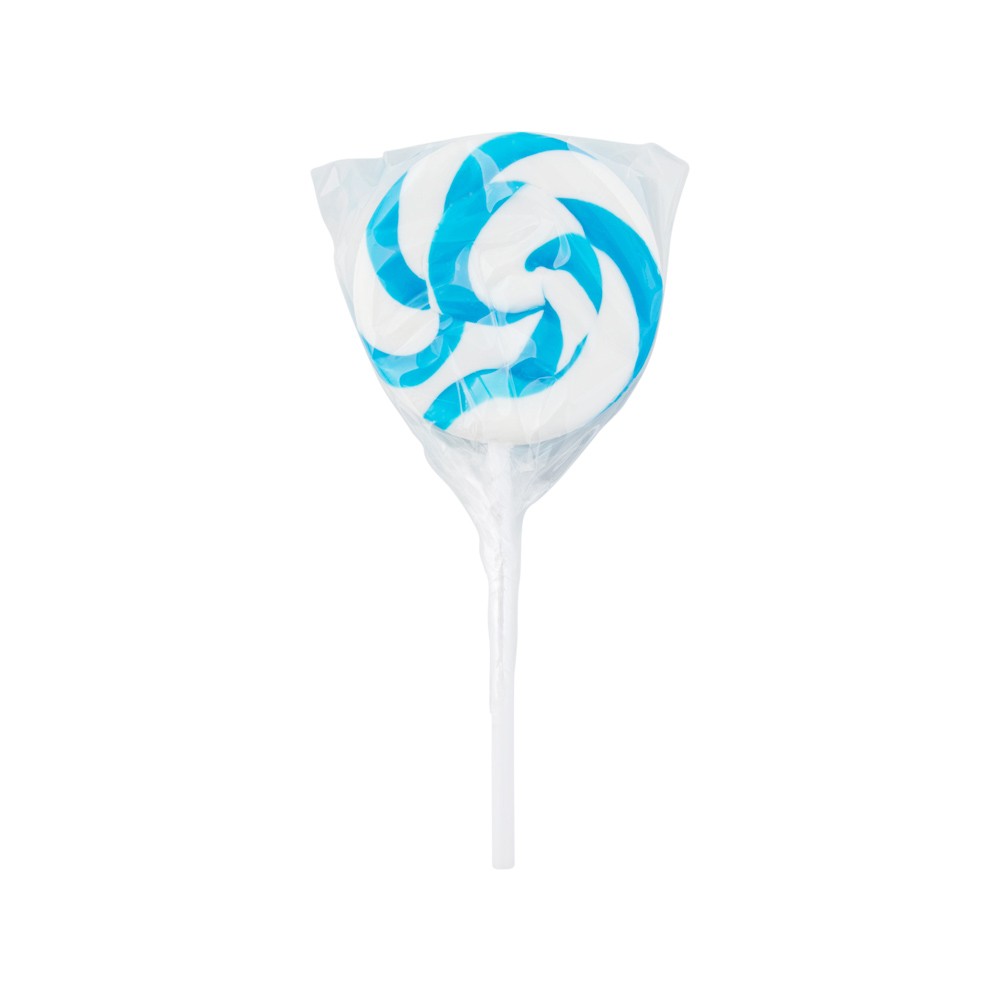 Blue Swirl Lollipops 50g - 10 Pack