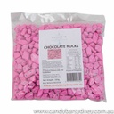 Pink Chocolate Rocks 1kg (1 Unit)