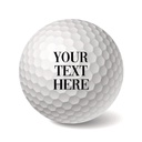 Personalised Golf Balls 3 Pack "Your Text" (RBZ Golf Balls)
