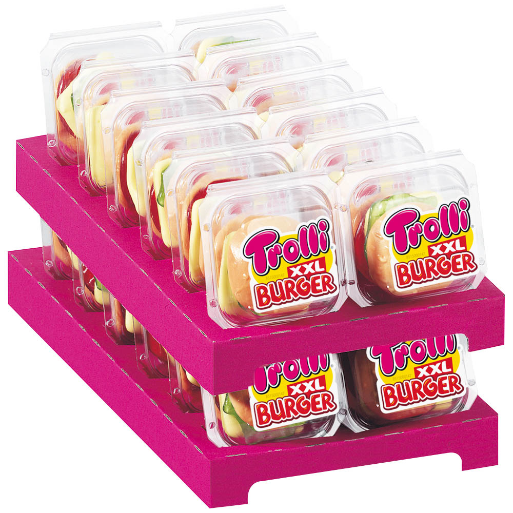 Trolli XXL Mega Burger 50g x 24