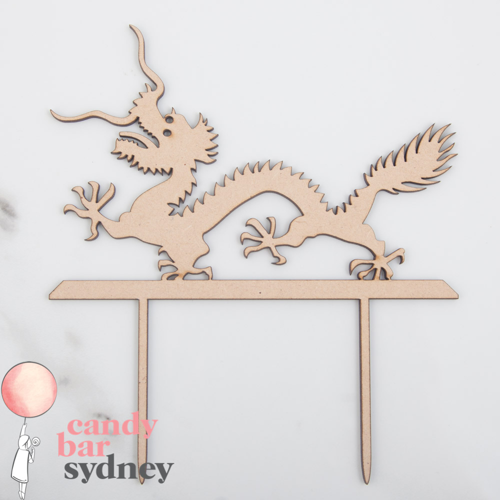 Dragon Chinese New Year Cake Topper