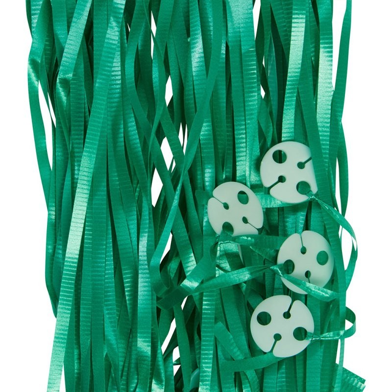 Green Pre-Tied Ribbons With Clips
