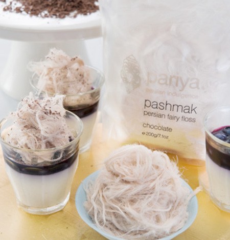 Chocolate Persian Fairy Floss - Pariya Pashmak